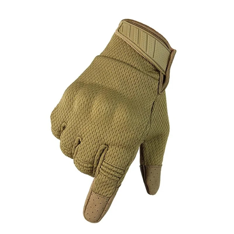 Men Breathable Full Finger Gloves