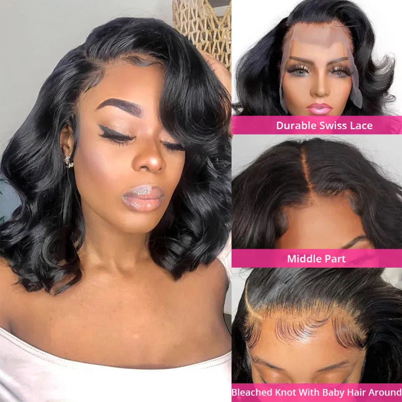 Lace Front Bob Wigs Brazilian