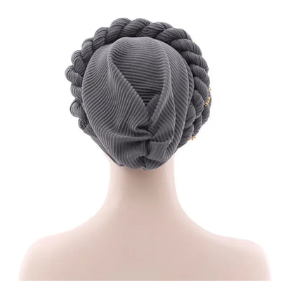 Double Braid Diamonds Turban